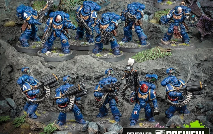 Games Workshop выпустит набор кастомизированных голов и шлемов для космодесантников из Warhammer 40,000, радуйтесь фанаты